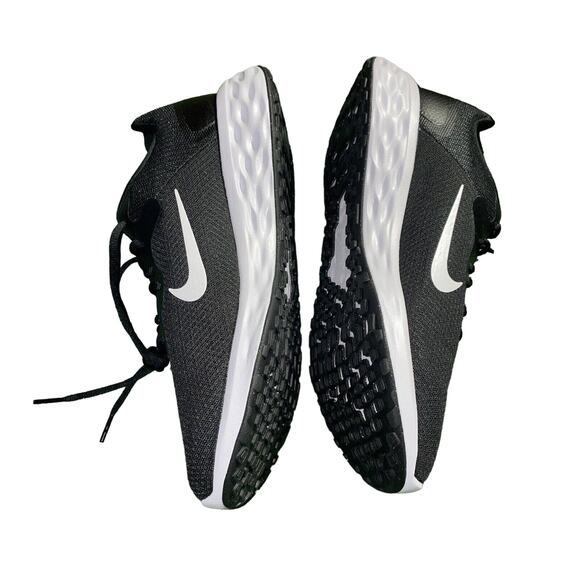 Nike Revolution 6 NN 4E Mens Running Shoes Black White Dd8475 003 Size 11 - Picture 1 of 9